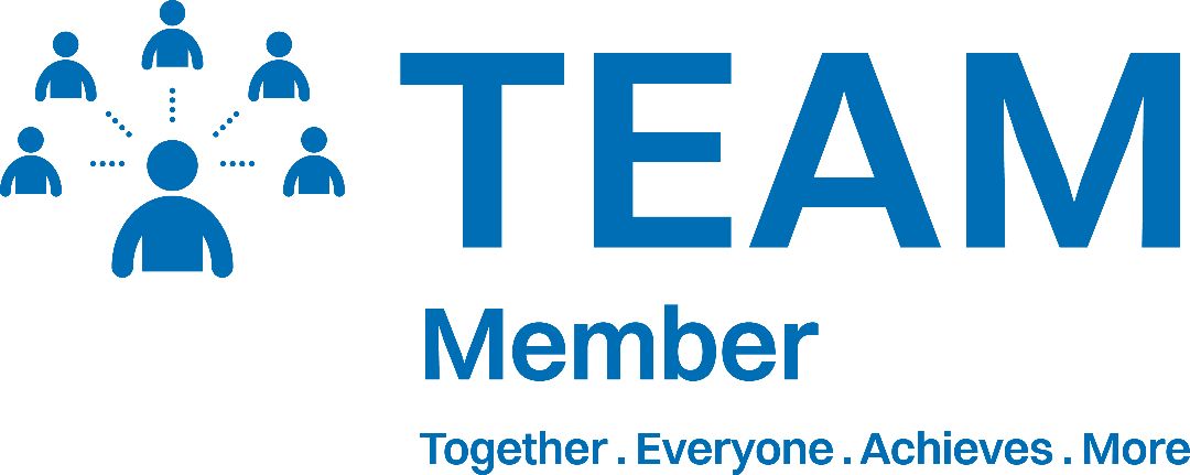 TEAM Member logo with the words Together Everyone Achieves More